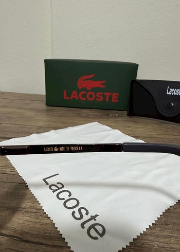 Lacoste Erkek Kahverengi Klasik Güneş Gözlüğü - Görsel 5