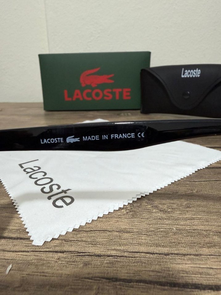 Lacoste Siyah Erkek Güneş Gözlüğü - Görsel 3
