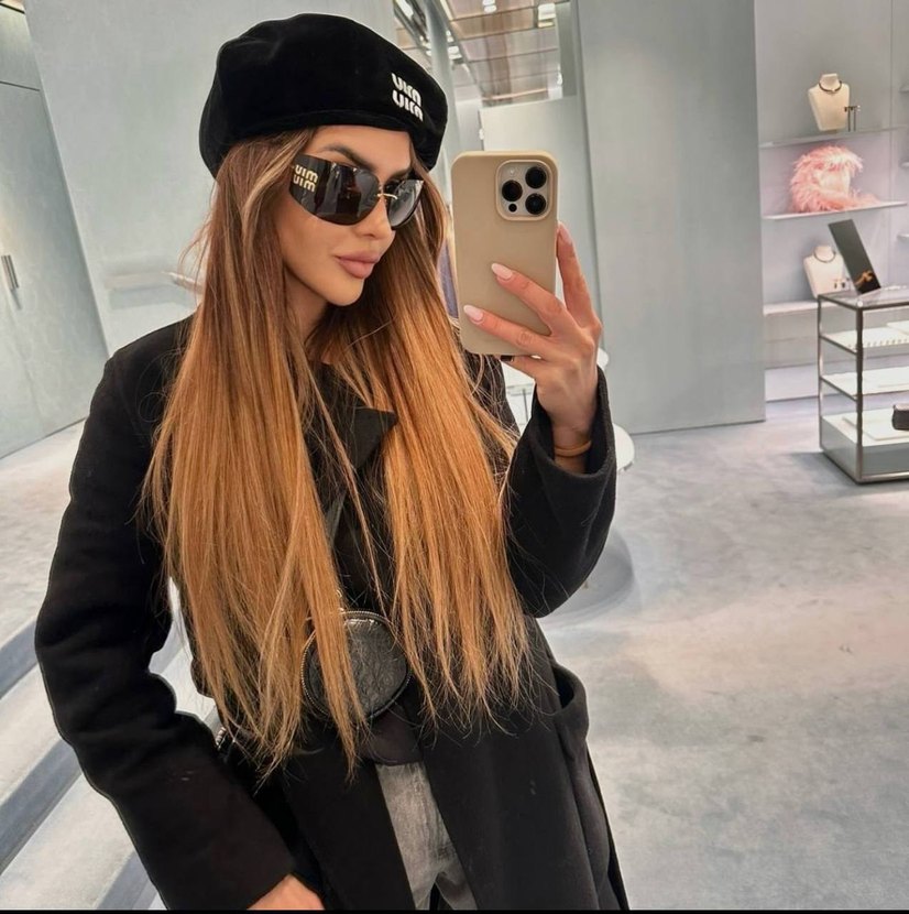 Miu Miu Gri Parlak Kadın Güneş Gözlüğü - Görsel 2