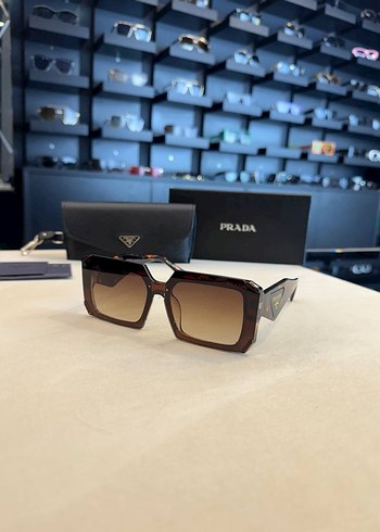 Prada Kadın Kahverengi Transparan Güneş Gözlüğü