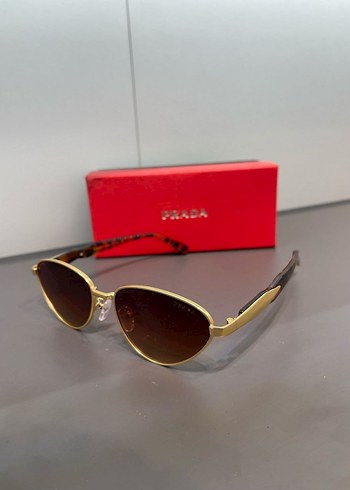 Prada Kadın Parlak Altın Klasik Güneş Gözlüğü