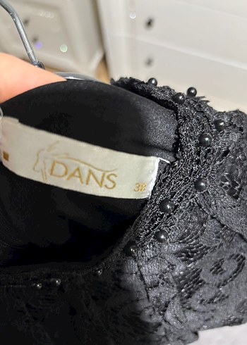 Dantel Detaylı Uzun Siyah Gotik Elbise - Görsel 3