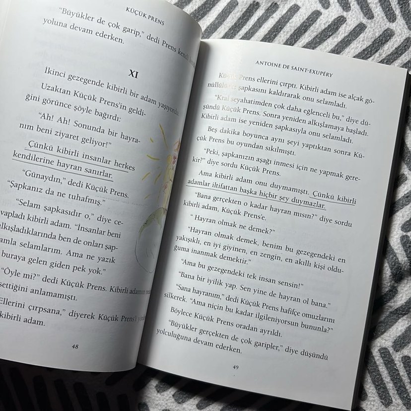 Küçük Prens - Antoine de Saint-Exupéry - Görsel 3