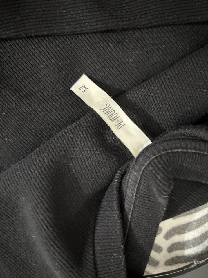 Siyah Baskılı Uzun Kollu Sweatshirt - Görsel 4