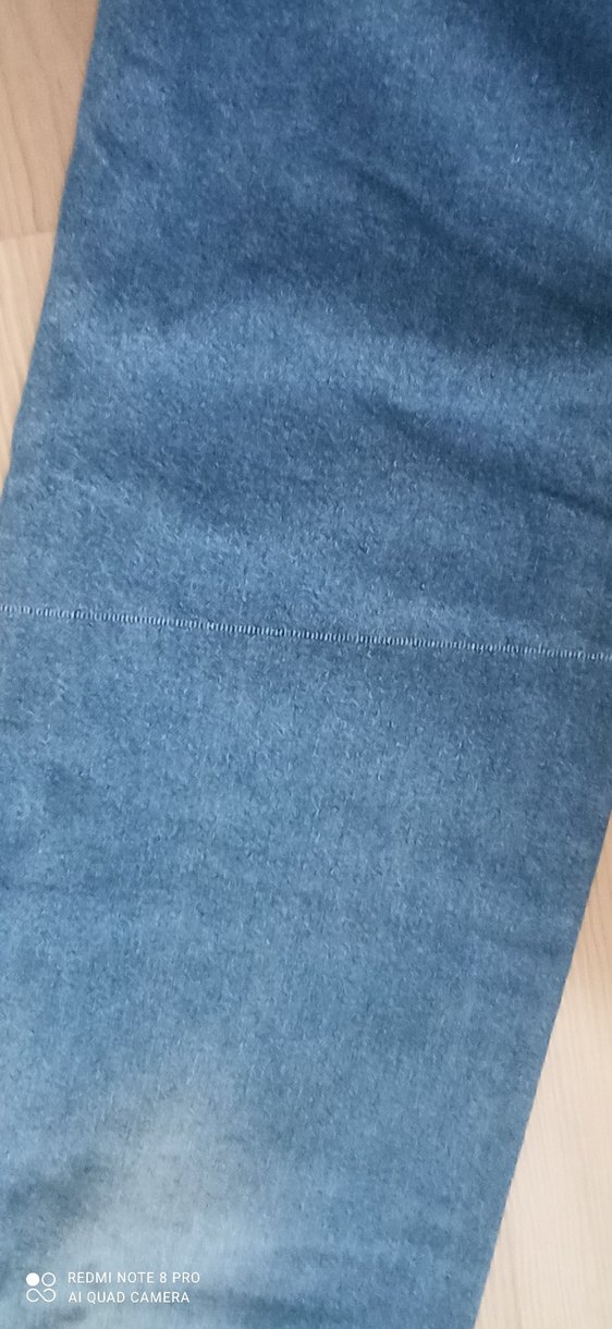 Mavi Yüksek Bel Kadın Kot Pantolon - Görsel 3