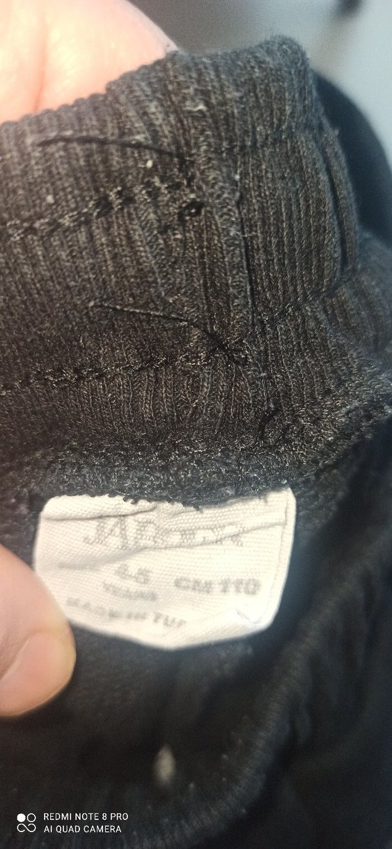 Siyah Erkek Çocuk Eşofman Altı - Görsel 2