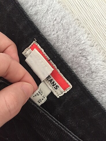 38 Beden Siyah jean kot pantolon