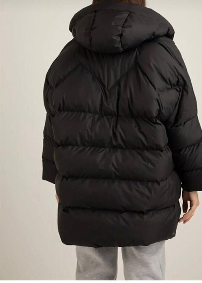 Kapüşonlu şişme mont - Görsel 3