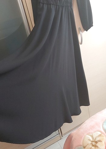 Diğer meri store uzun siyah elbise