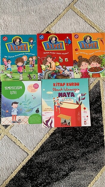 Timaş Alper ve Anıl Basılı Çocuk Kitapları