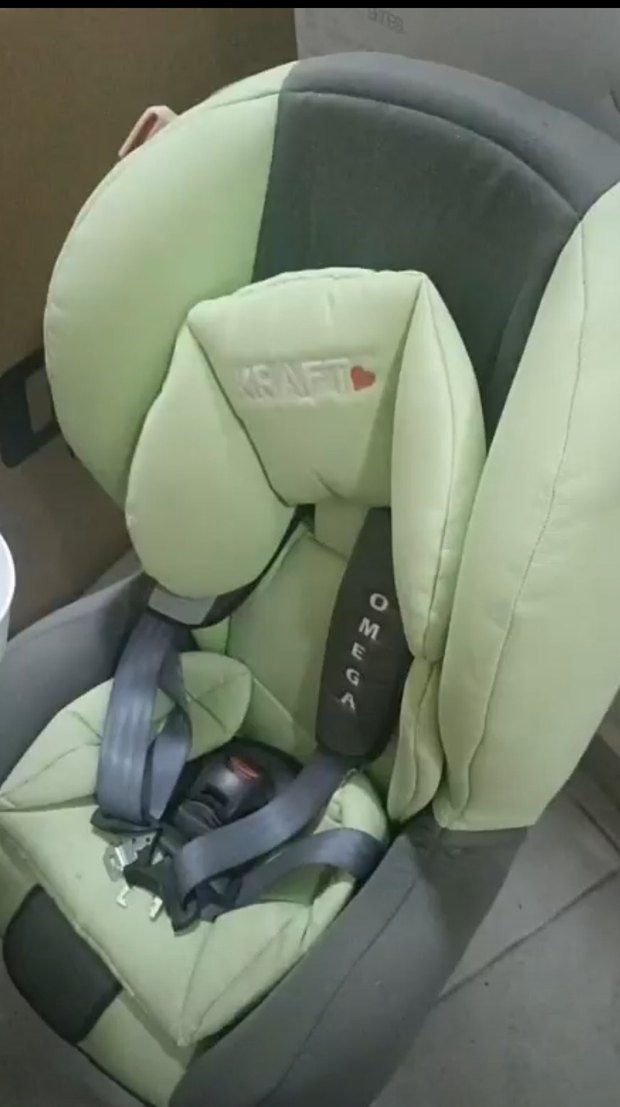 Pastel Yeşil Bebek Sling - Görsel 2