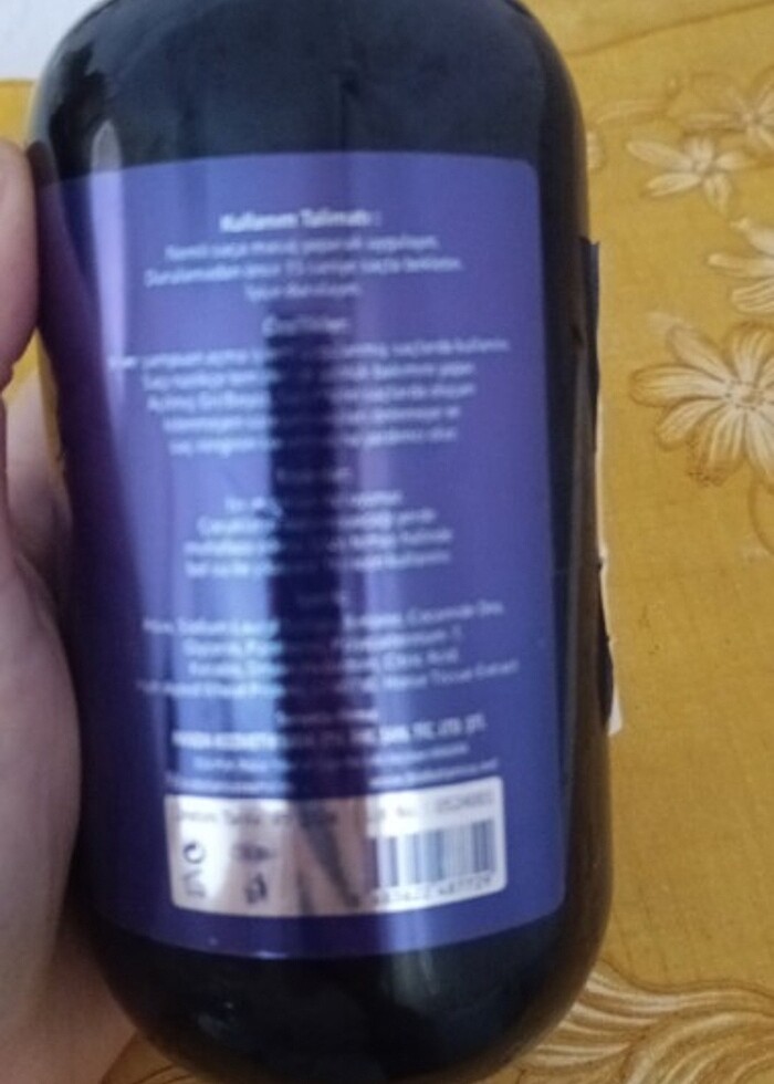 Mor şampuan  - Görsel 3