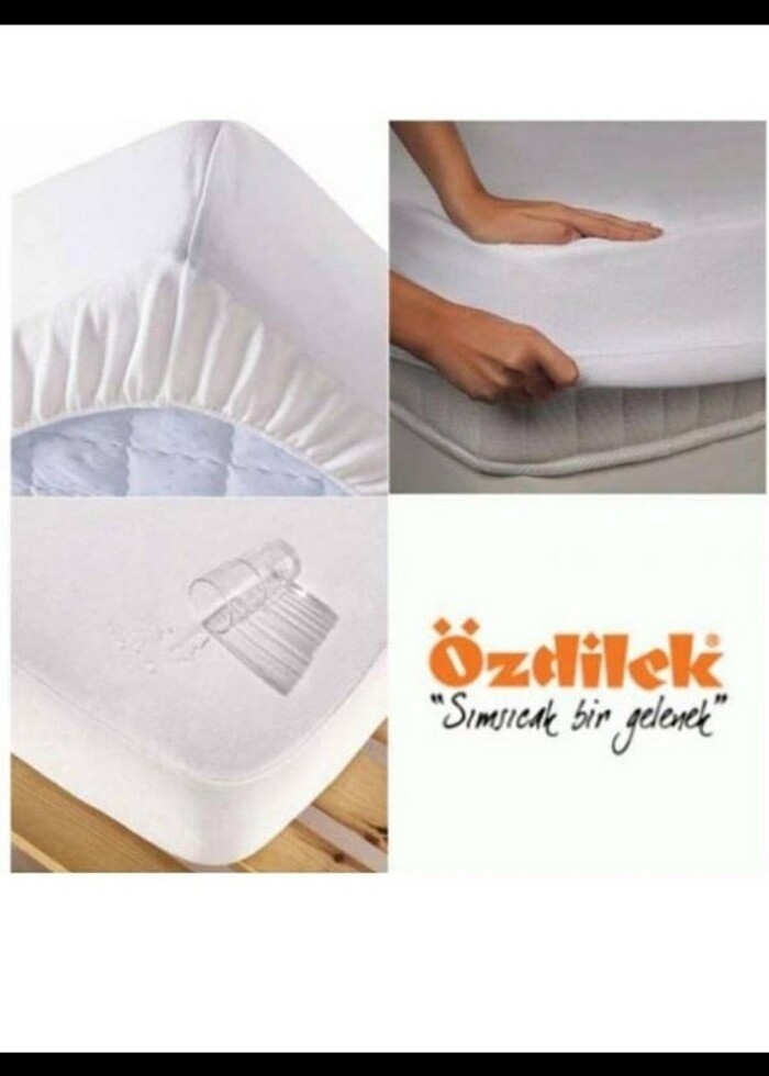 Sıvı geçirmez fitidd alez yüzde 80 pamuk  - Görsel 2