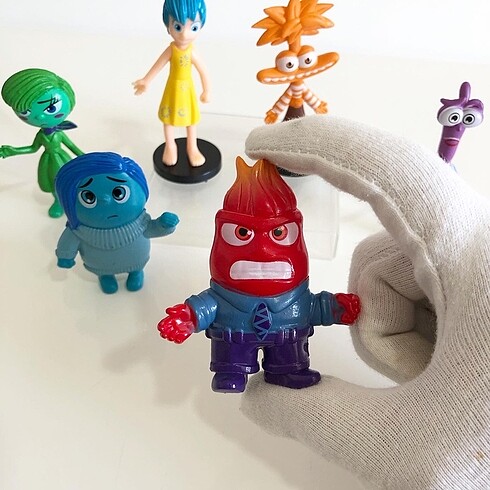  Beden Renk Ters Yüz (Inside Out) Figür Seti