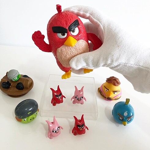 Beden Renk Angry Birds Figürler