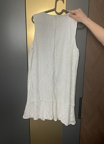 xl Beden Beyaz elbise
