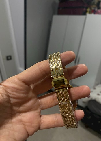 Klasik Zarif Altın Kadın Kol Saati - Görsel 4