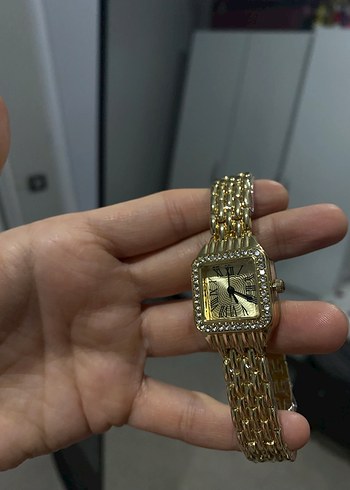 Klasik Zarif Altın Kadın Kol Saati - Görsel 2