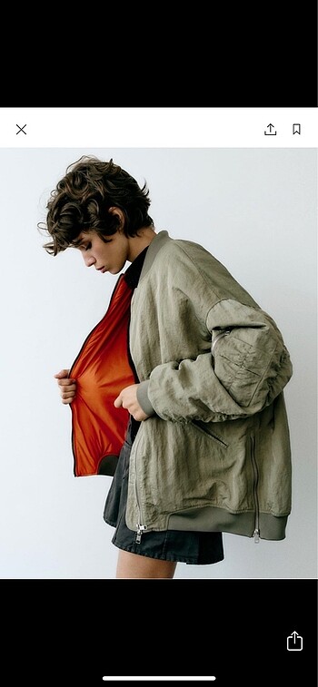 s Beden Zara bomber ceket