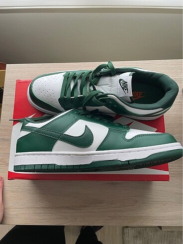 Nike Nike Dunk Low 'Michigan State' erkek ayakkabı sneaker