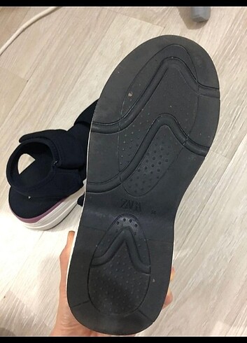 38 Beden lacivert Renk Zara sandalet 