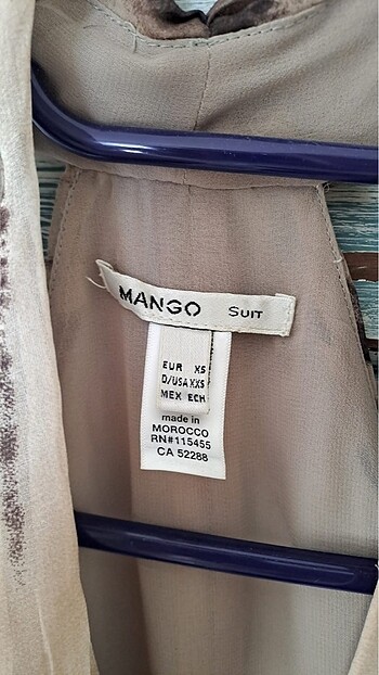 xs Beden Mango Elbise