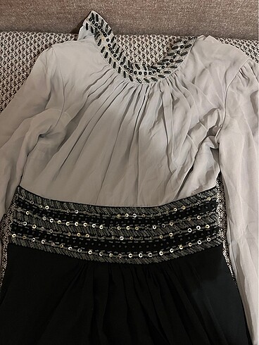 UZUN ABİYE TESETTÜR ELBİSE - Görsel 2