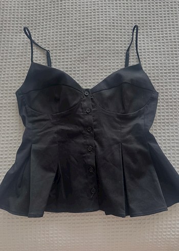 Zara poplin üst