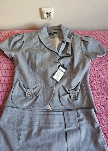 Gri Kadın takim - Görsel 2