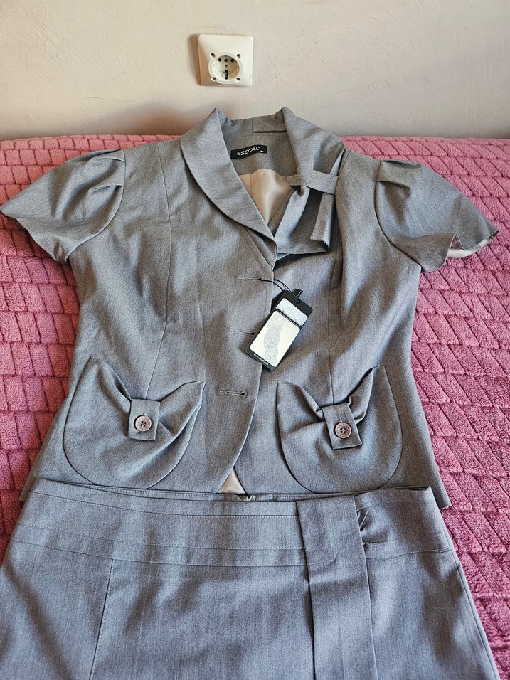 Gri Kadın takim - Görsel 2