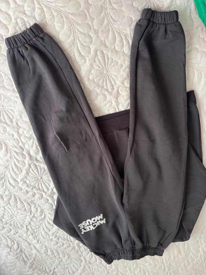 Yetişkin Gri Mickey Mouse Takım - Görsel 4