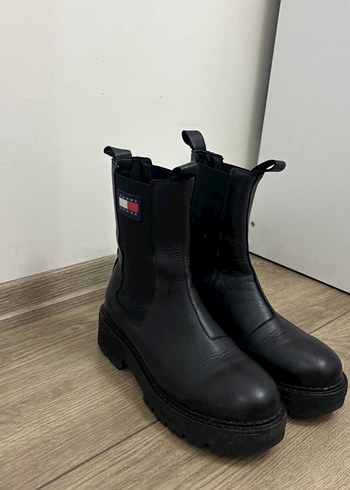 Tommy Hilfiger Siyah Chelsea Bot