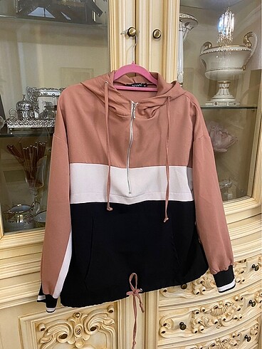 Zara Zara Model Pembe Siyahlı İkili Eşofman Takımı