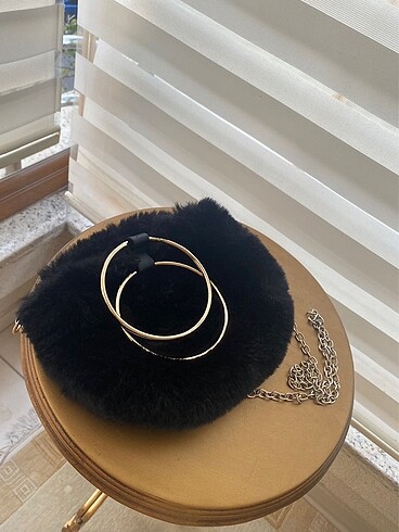 Primark marka gold askılı çanta