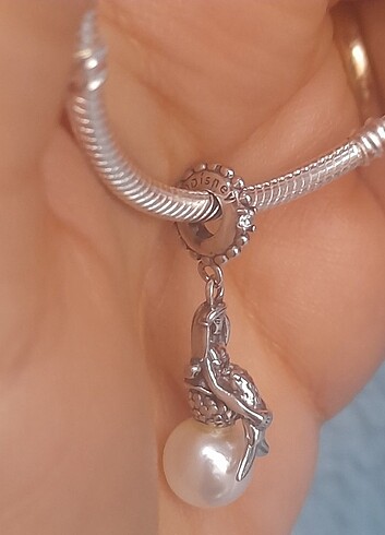  Beden beyaz Renk Pandora Disney Charm 