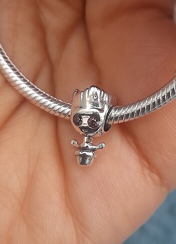  Beden beyaz Renk Pandora Charm 