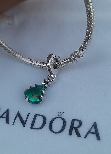  Beden yeşil Renk Pandora Charm 