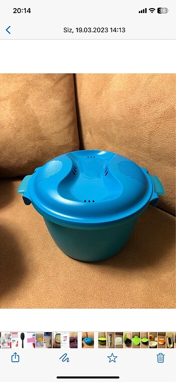 Tupperware gurme pirinç