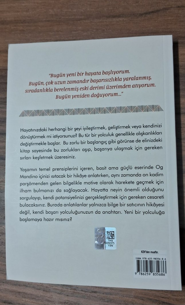 Dünyanın En Büyük Satıcısı - Og Mandino - Görsel 4