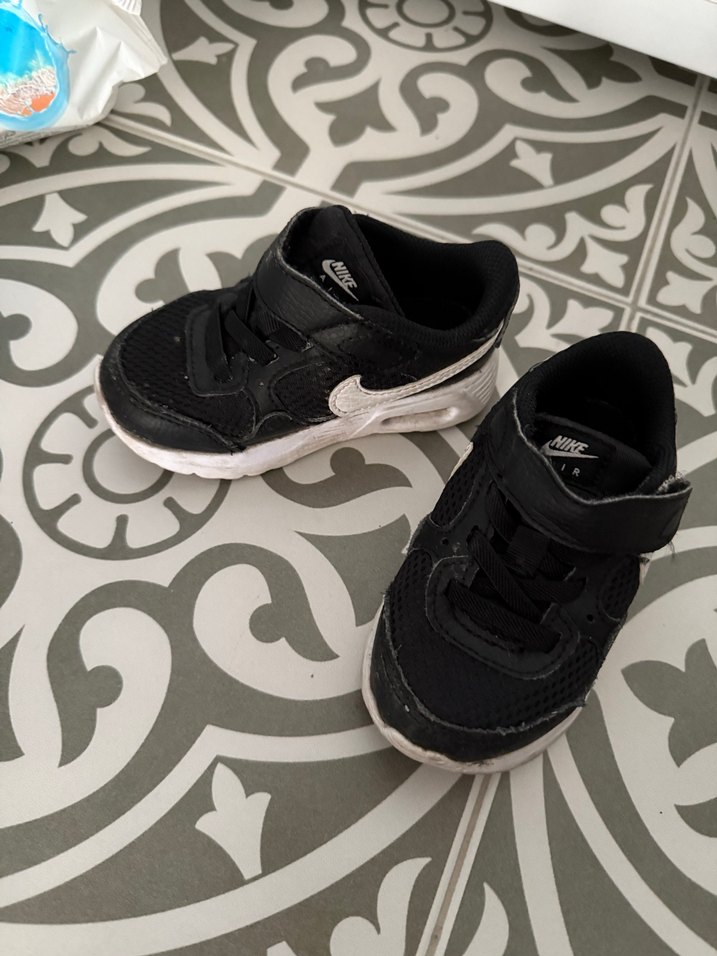 Siyah uniseks Çocuk Spor Ayakkabı nike - Görsel 2