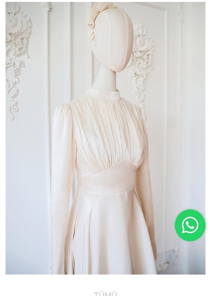 Zarif gelinlik - Görsel 2