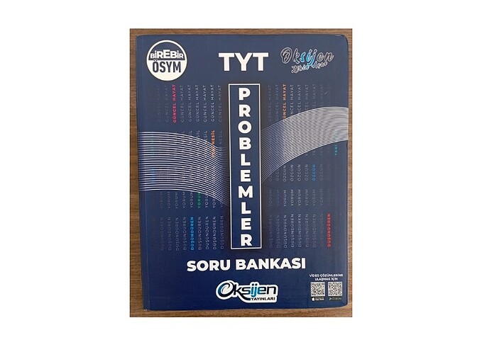 TYT AYT PROBLEMLER PROBLEM YKS FASİKÜL SORU BANKASI OKSİJEN