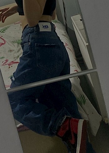 34 Beden baggy jean