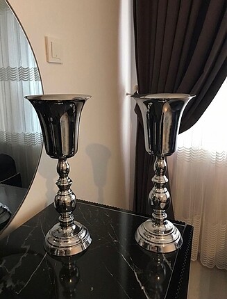 Diğer 2 adet şamdan