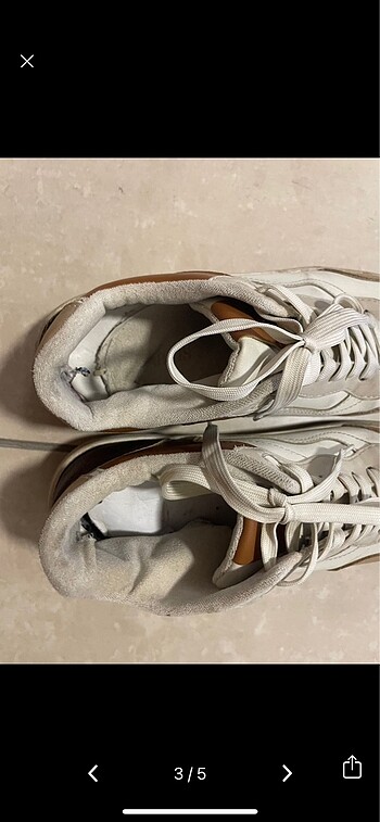 41 Beden stradivarius spor ayakkabi
