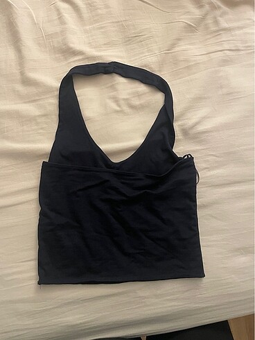 Stradivarius halter yaka ust