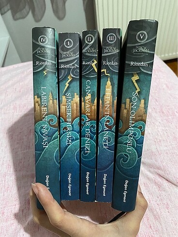 Percy Jackson 5 kitap set