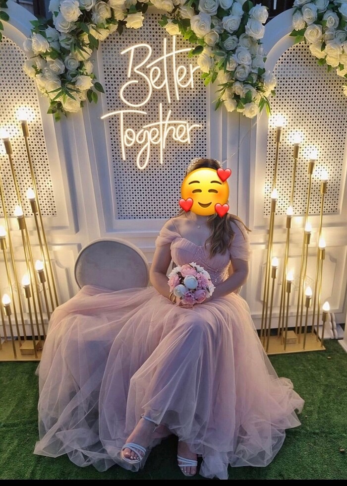 Nişan elbisesi - Görsel 4