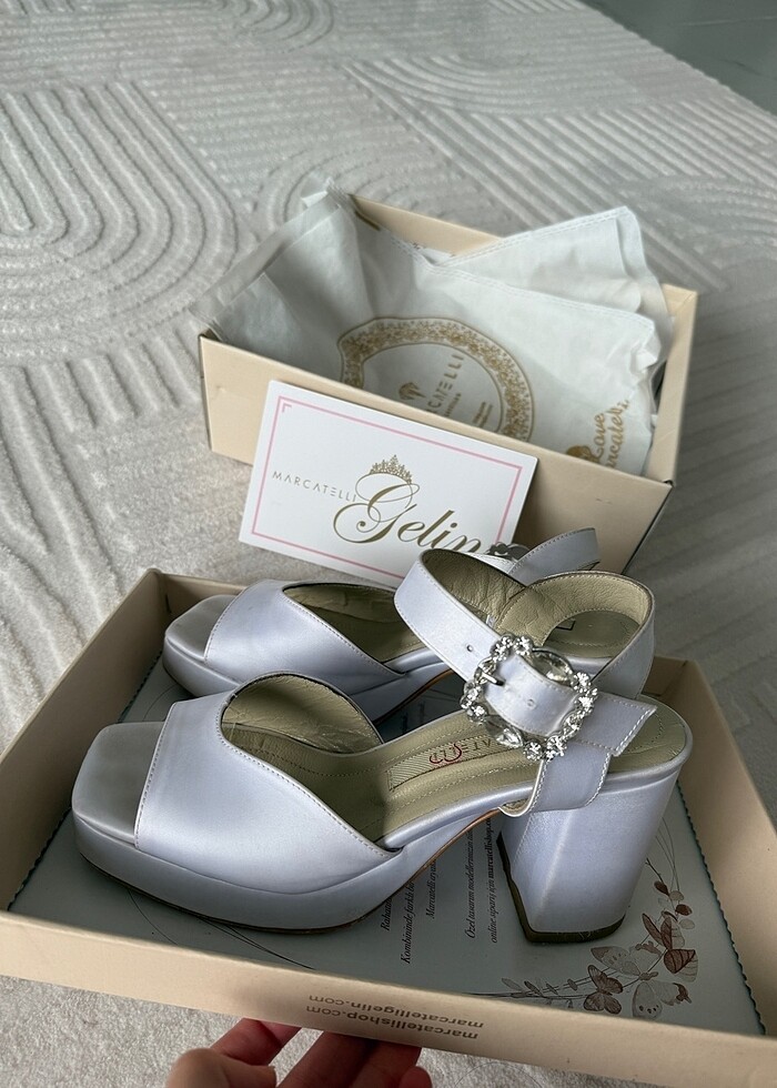 Marcatelli gelin ayakkabısı - Görsel 4
