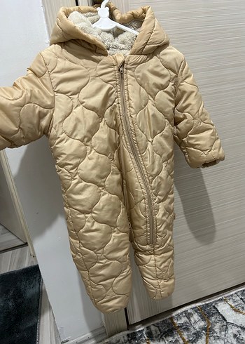 Bebek Bej Kürklü Tulum - Görsel 5